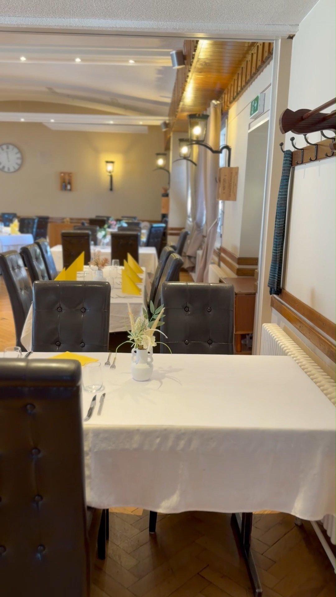 Vidéo — salle de banquet