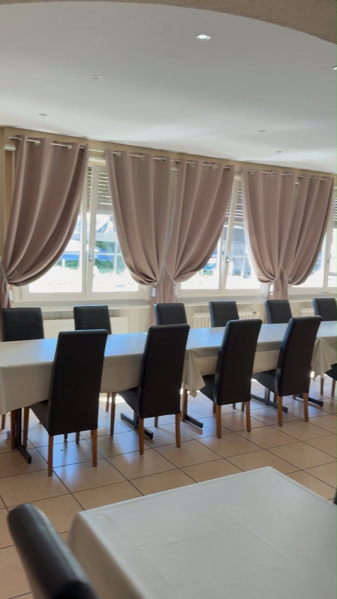 Vidéo — salle de banquet